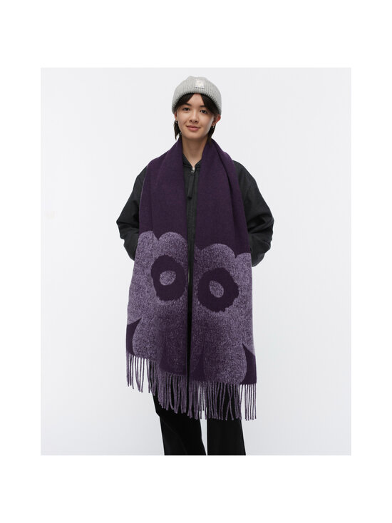 Marimekko - Onnekas Unikko -huivi - 440 PURPLE | Stockmann - photo 3