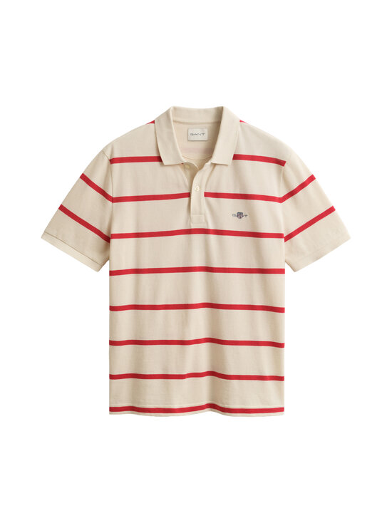 GANT - Svītrains polo krekls - 119 CREAMED WHITE | Stockmann - photo 1