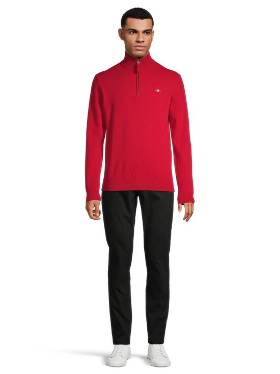 GANT - Villane kampsun Superfine Halfzip - 620 BRIGHT RED | Stockmann - photo 2