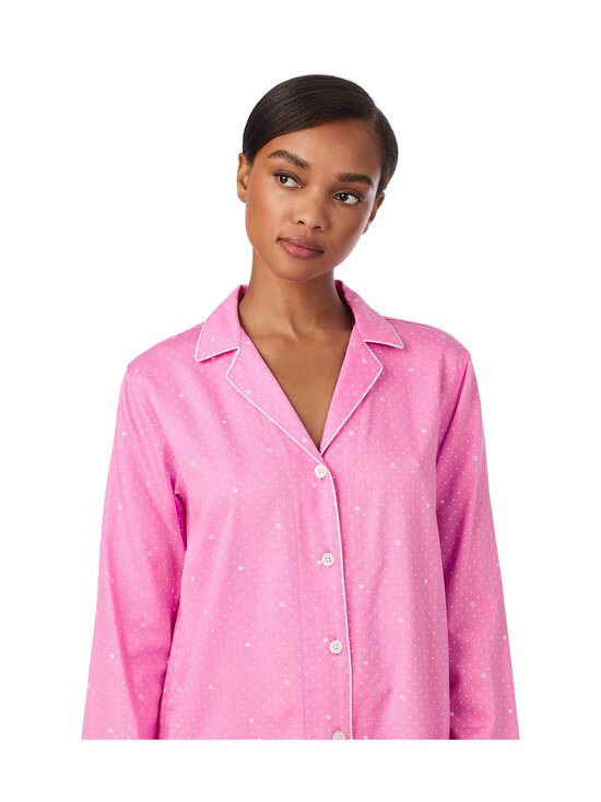 Lauren Ralph Lauren - Notch Collar naktskrekls - 681 PINK PRT | Stockmann - photo 3