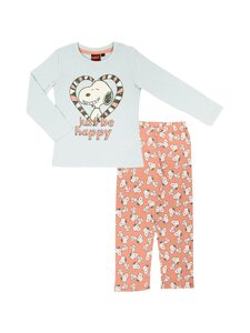 Snoopy - Snoopy -pyjamapaita ja housut - BLUE/LIGHT PINK | Stockmann