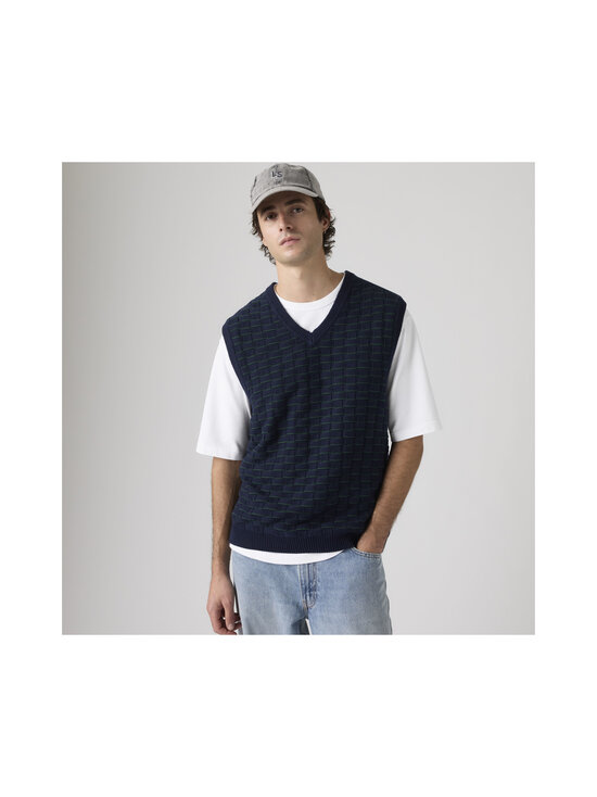 Levi's - Skyline Basketweave -neuleliivi - 223 BASKETWEAVE NAVY | Stockmann - photo 5