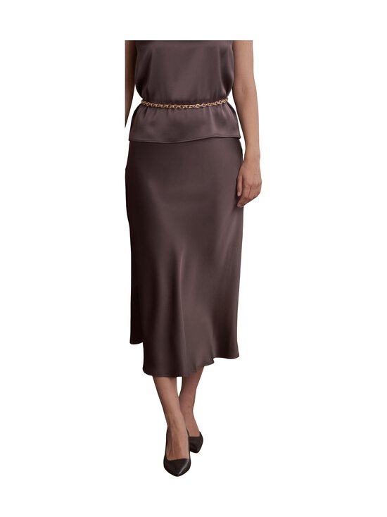 Original Story - Seelik Tianna Midi, satiin - DARK CHOCO - photo 2 Original Story - Seelik Tianna Midi, satiin - DARK CHOCO | Stockmann - photo 2