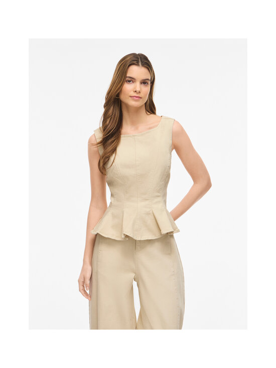 Vila - Vichia Peplum -toppi - BIRCH | Stockmann - photo 5