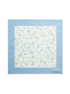 Lauren Ralph Lauren - Flower Square zīda lakats - 002 BLUE | Stockmann
