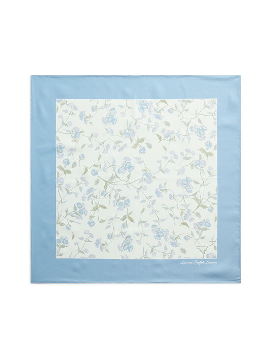 Lauren Ralph Lauren - Flower Square zīda lakats - 002 BLUE | Stockmann - photo 1