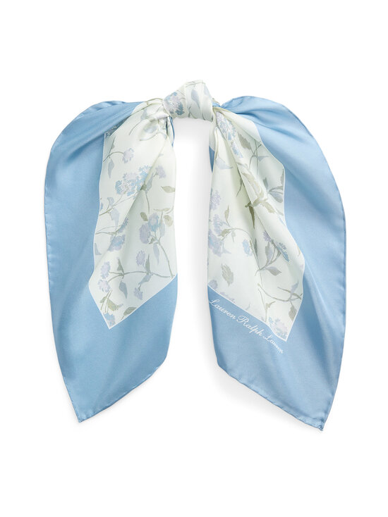 Lauren Ralph Lauren - Flower Square zīda lakats - 002 BLUE | Stockmann - photo 2