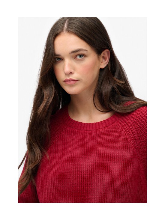Superdry - Relaxed Rib Jumper -neule - ZUD BORDEAUX RED - photo 4 Superdry - Relaxed Rib Jumper -neule - ZUD BORDEAUX RED | Stockmann - photo 4