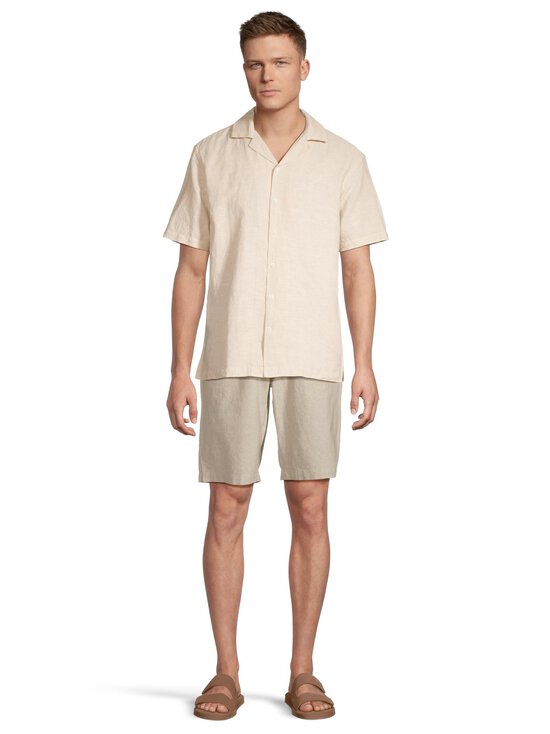CONSTRUE - Taustino Bermuda -pellavasekoiteshortsit - LINEN TWO TONE | Stockmann - photo 3