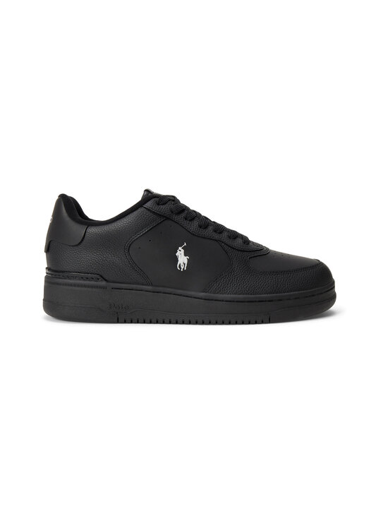 Polo Ralph Lauren - Masters Court Low Top Lace brīvā laika apavi - BLACK/BLACK/WHITE PP | Stockmann - photo 1
