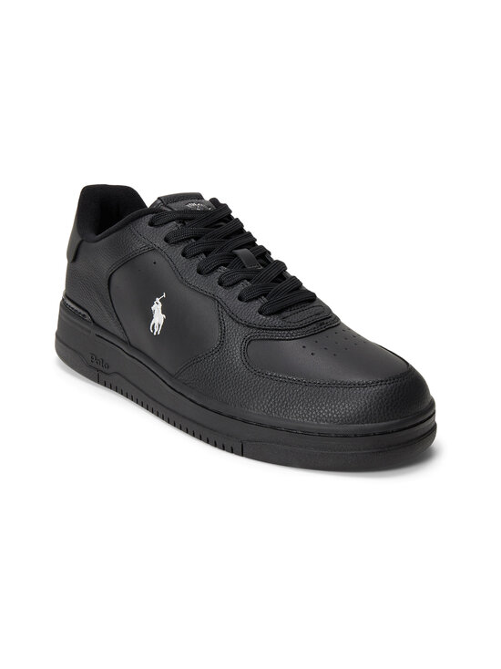 Polo Ralph Lauren - Masters Court Low Top Lace brīvā laika apavi - BLACK/BLACK/WHITE PP | Stockmann - photo 2