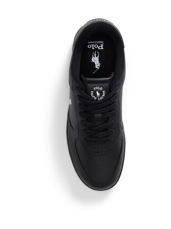Polo Ralph Lauren - Masters Court Low Top Lace brīvā laika apavi - BLACK/BLACK/WHITE PP | Stockmann - photo 3