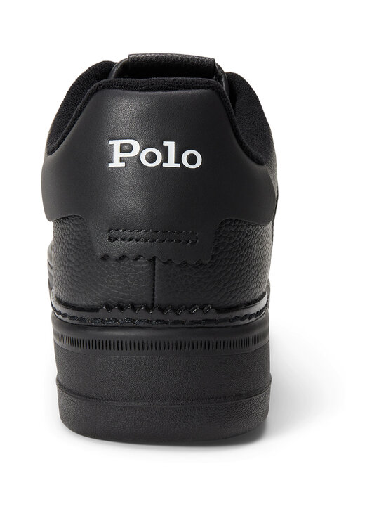 Polo Ralph Lauren - Masters Court Low Top Lace brīvā laika apavi - BLACK/BLACK/WHITE PP | Stockmann - photo 4