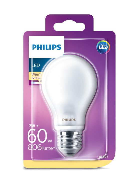 Philips - LED Classic 6,7W A60 E27 -lamppu - WHITE - photo 2 Philips - LED Classic 6,7W A60 E27 -lamppu - WHITE | Stockmann - photo 2