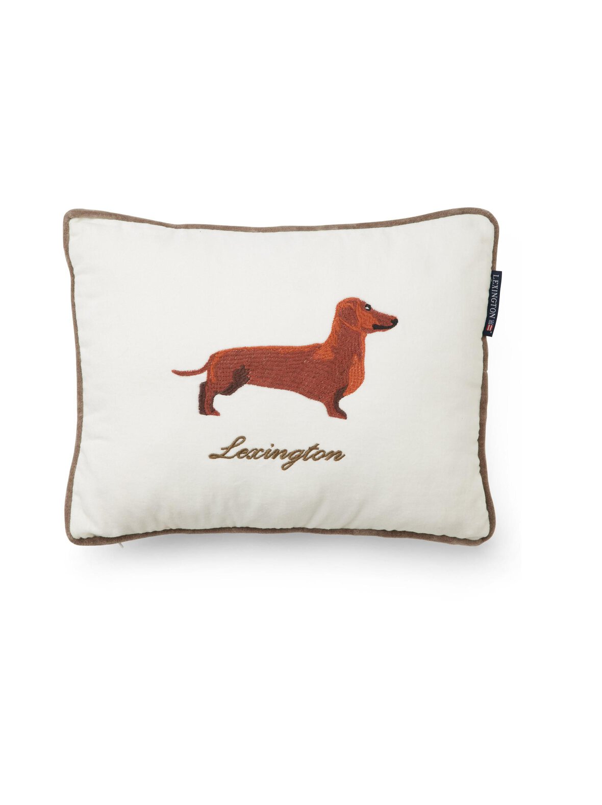 Dog organic cotton -samettityyny 30 x 40 cm