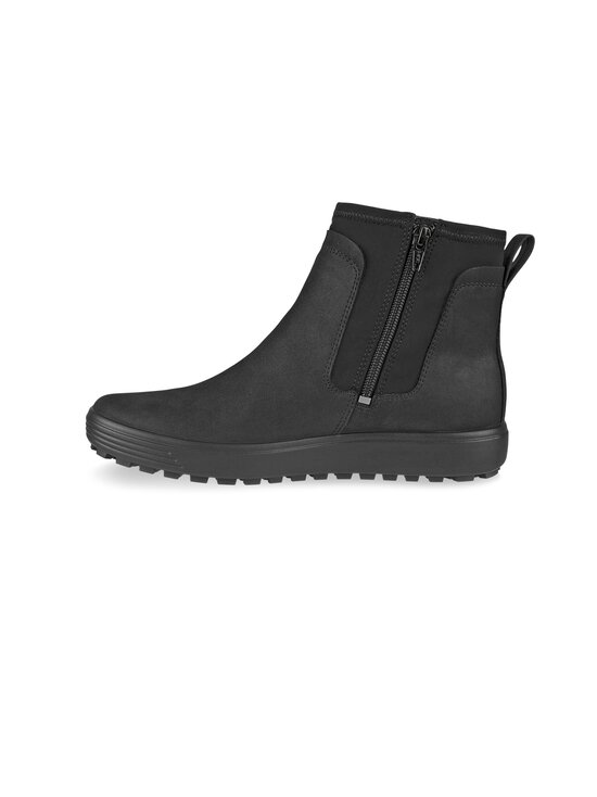 ecco - Veekindlad nahast poolsaapad Soft 7 Tred GoreTex - 51052 BLACK/BLACK | Stockmann - photo 4