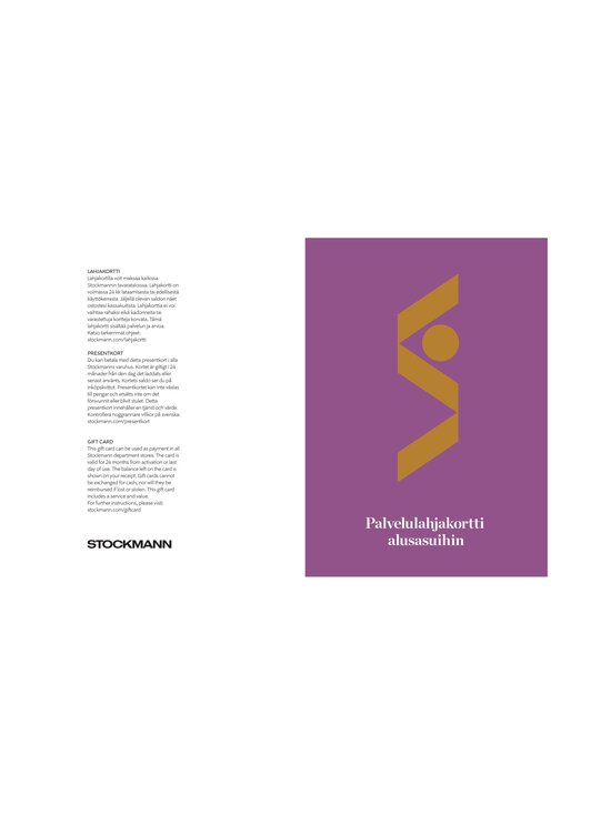 Stockmann - Palvelulahjakortti alusasuihin - LILAC | Stockmann - photo 9