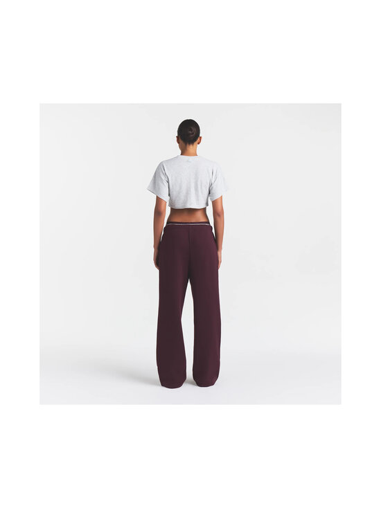 SKIMS - Worn in Jersey Cut Off Super Crop t-paita - CURRANT 19 PRINT | Stockmann - photo 5