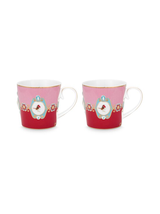 PIP Studio - Love Birds Medallion -muki 2 kpl - RED | Stockmann - photo 2