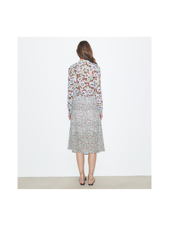 Tory Burch - Printed Bow -viskoosipaita - 407 BLUE FLORAL | Stockmann - photo 3