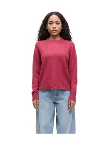 Samsoe Samsoe - Anour O-Neck -neule - 181631TCX EARTH RED | Stockmann