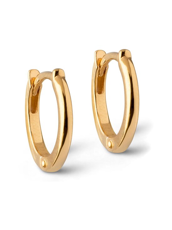 ENAMEL Copenhagen - Classic Hoops auskari - 925S/GP - photo 1 ENAMEL Copenhagen - Classic Hoops auskari - 925S/GP | Stockmann - photo 1