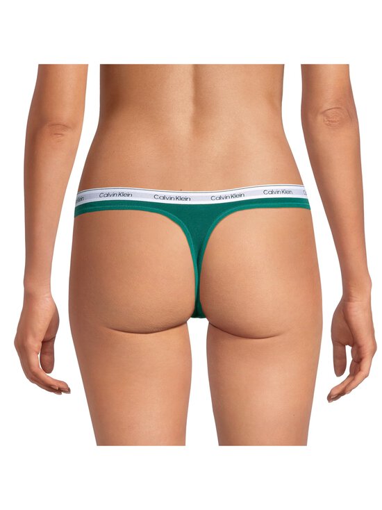 Calvin Klein Underwear - Thong-alushousut 3-pack - 31U BLACK/GREY HEATHER/TURF | Stockmann - photo 7