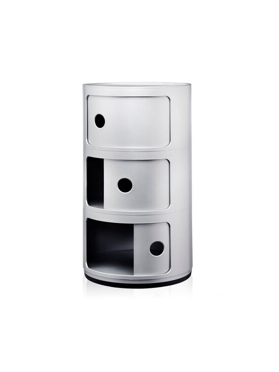Kartell - Componibili 3-osainen hopea - SILVER | Stockmann - photo 2