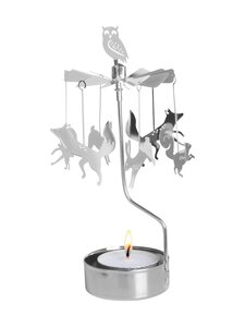 Pluto - Forest Animals -enkelikello, 16 cm - SILVER | Stockmann