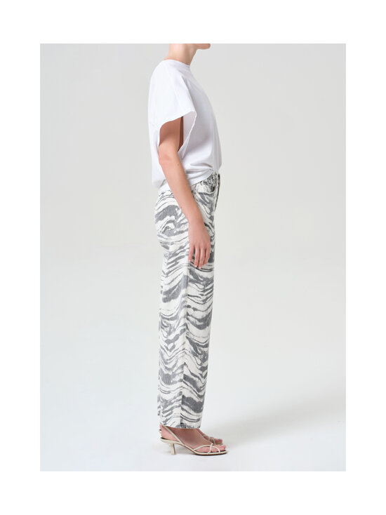 AGOLDE - Arc Loose Wide džinsi - QIVR QUIVER (BLK & WHT BLURRED WAVE | Stockmann - photo 4