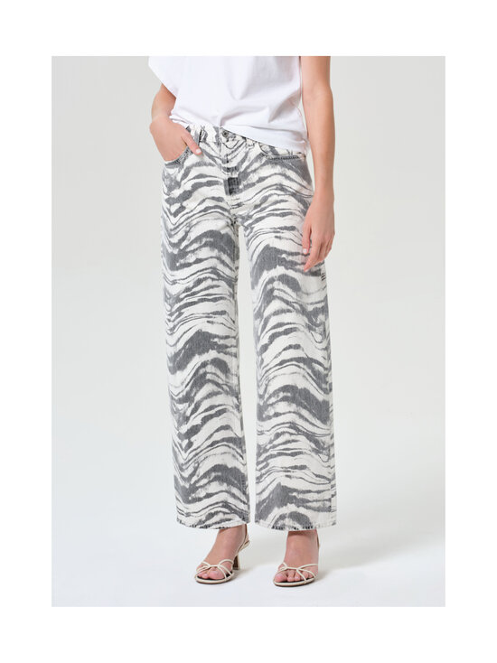 AGOLDE - Arc Loose Wide džinsi - QIVR QUIVER (BLK & WHT BLURRED WAVE | Stockmann - photo 5