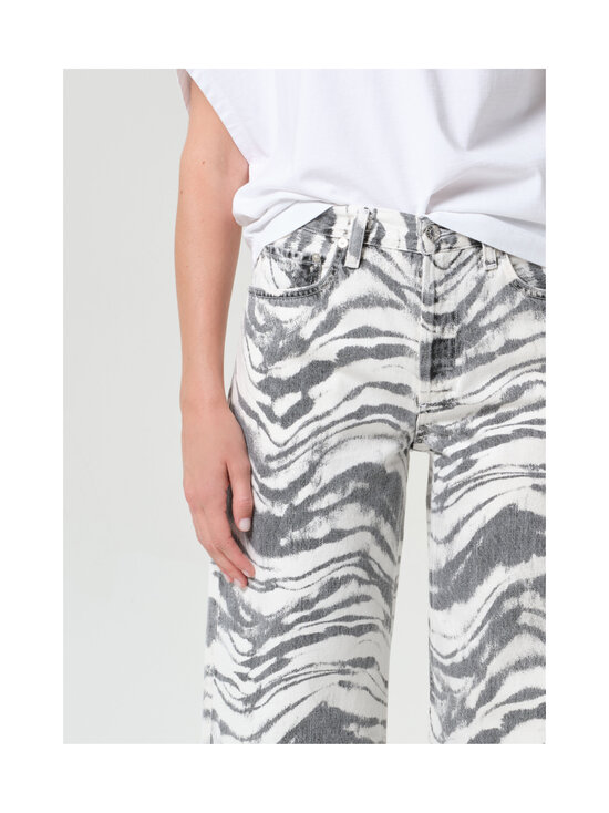 AGOLDE - Arc Loose Wide džinsi - QIVR QUIVER (BLK & WHT BLURRED WAVE | Stockmann - photo 6