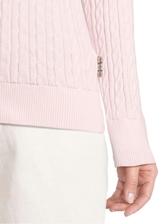 Barbour - Crew Knitted -palmikkoneule - PI37 PINK | Stockmann - photo 4