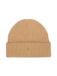 Polo Ralph Lauren - Adīta cepure - MEDIUM BEIGE Polo Ralph Lauren - Adīta cepure - MEDIUM BEIGE | Stockmann