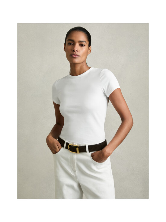 Reiss - Jolie Soft t-paita - 99 WHITE | Stockmann - photo 6