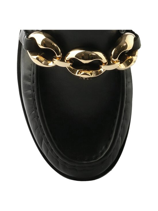 högl - Chain-nahkaloaferit - 0100 BLACK | Stockmann - photo 4