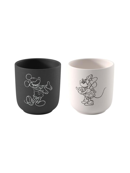 Villeroy & Boch - Manufacture Rock Mickey -posliinimuki 2 kpl - BLACK | Stockmann - photo 1