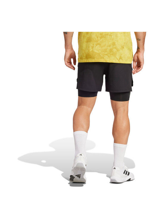 adidas Performance - Power 2in1 -urheilushortsit - JI8203 BLACK/CARBON | Stockmann - photo 2