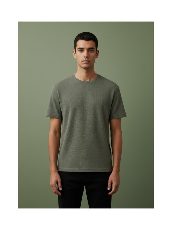 Only & Sons - OnsTobie vafeļu raksta t-krekls - CASTOR GRAY | Stockmann - photo 3