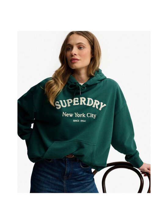 Superdry - Luxe Casual Relaxed -huppari - GCI PINE GREEN | Stockmann - photo 5