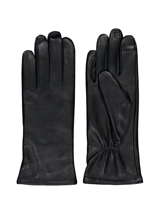 A+more - Aideen ādas skārienekrāna cimdi - BLACK | Stockmann - photo 1