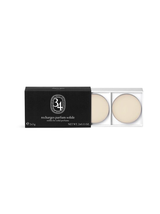 Diptyque - 34 Blvd St Germain Solid Perfume Refill  -täyttöpakkaus 2 kpl - WHITE | Stockmann - photo 2