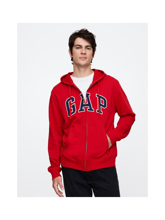 GAP - V-French Heritage Logo Full Zip -huppari - RED APPLE | Stockmann - photo 2