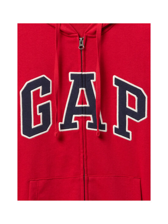 GAP - V-French Heritage Logo Full Zip -huppari - RED APPLE | Stockmann - photo 5