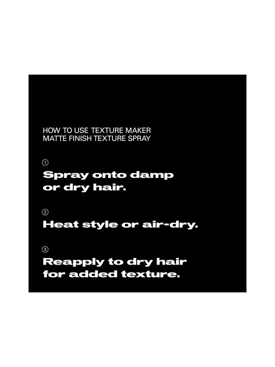 Sebastian - Texture Maker Matte Finish Texture Spray matu veidošanas sprejs - NOCOL | Stockmann - photo 5
