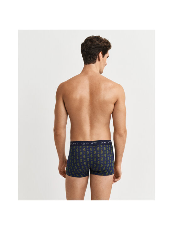 GANT - Paisley-printtikuvioidut bokserialushousut 3-pack - 410 MARINE | Stockmann - photo 3