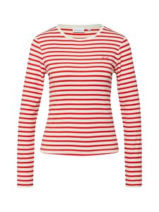 Comma - Trikoosärk Strib - 32D4 RED OFF WHITE | Stockmann