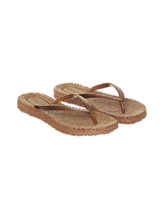 ILSE JACOBSEN - Flip-Flops With Glitter -sandaalit - 248 MOCCA | Stockmann - photo 3