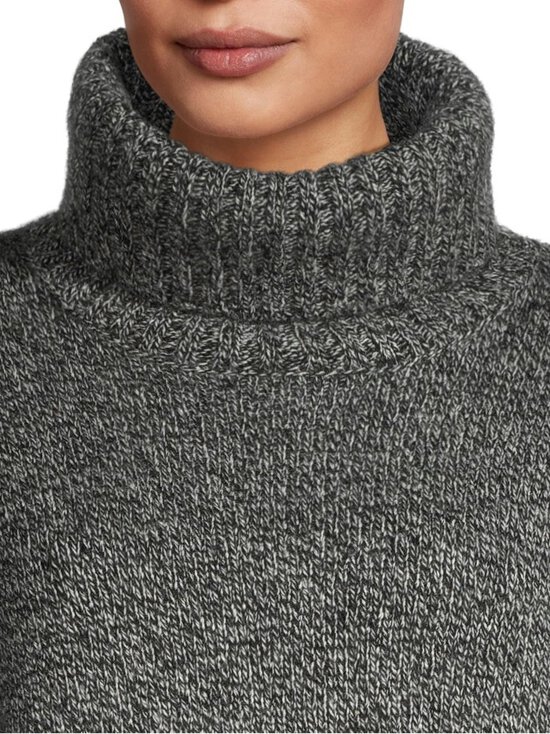 NOOM - Oona Mouline Rollneck -neule - BLACK/WHITE CX012 | Stockmann - photo 4