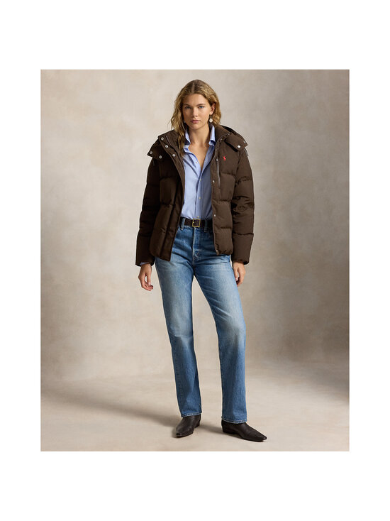 Polo Ralph Lauren - Woven Puffer -toppatakki - 002 DARK BEECH | Stockmann - photo 4